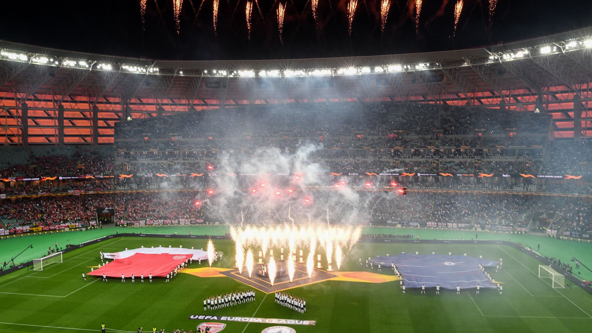Eröffnungsfeier Europa-League-Finale 2019 Baku