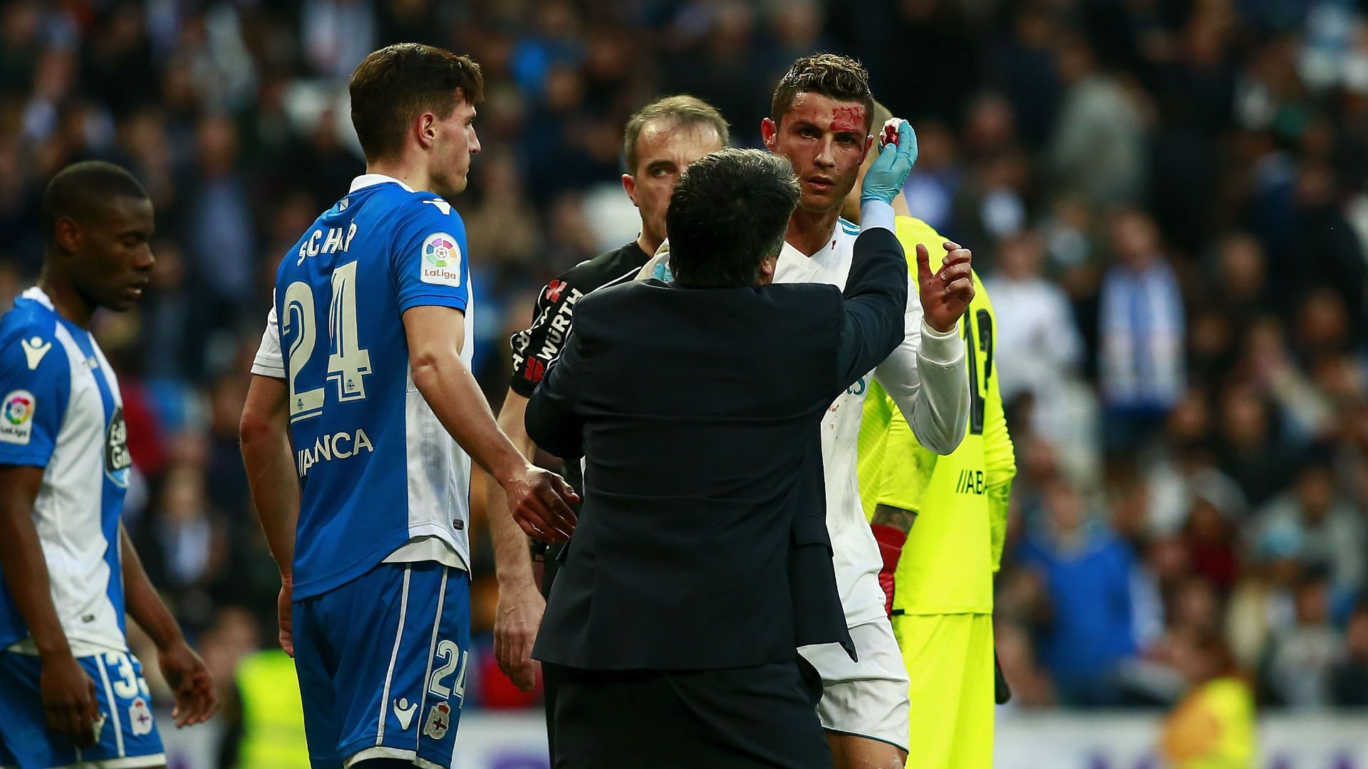 Cristiano Ronaldo Real Madrid Deportivo