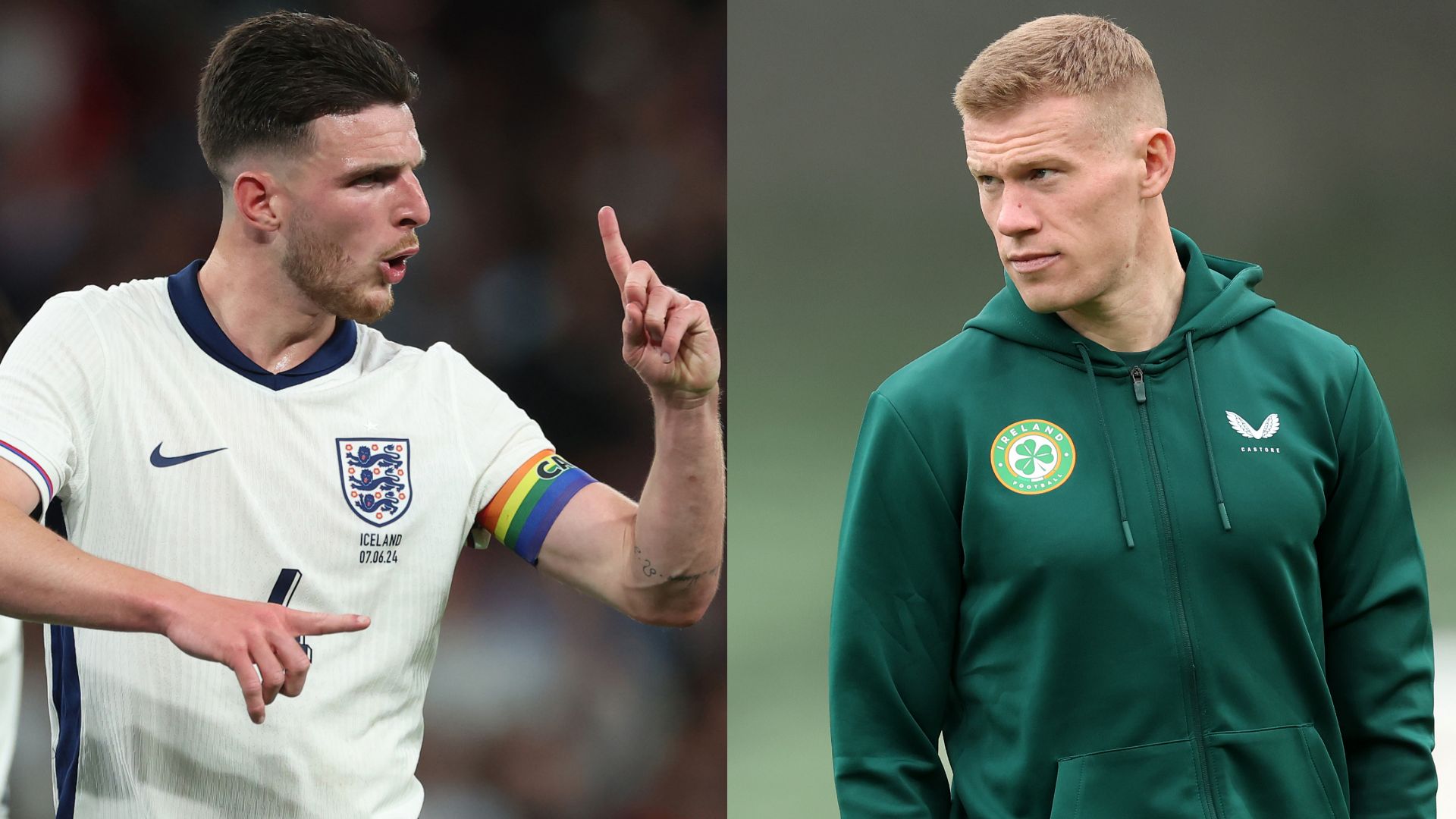 Declan Rice James McClean