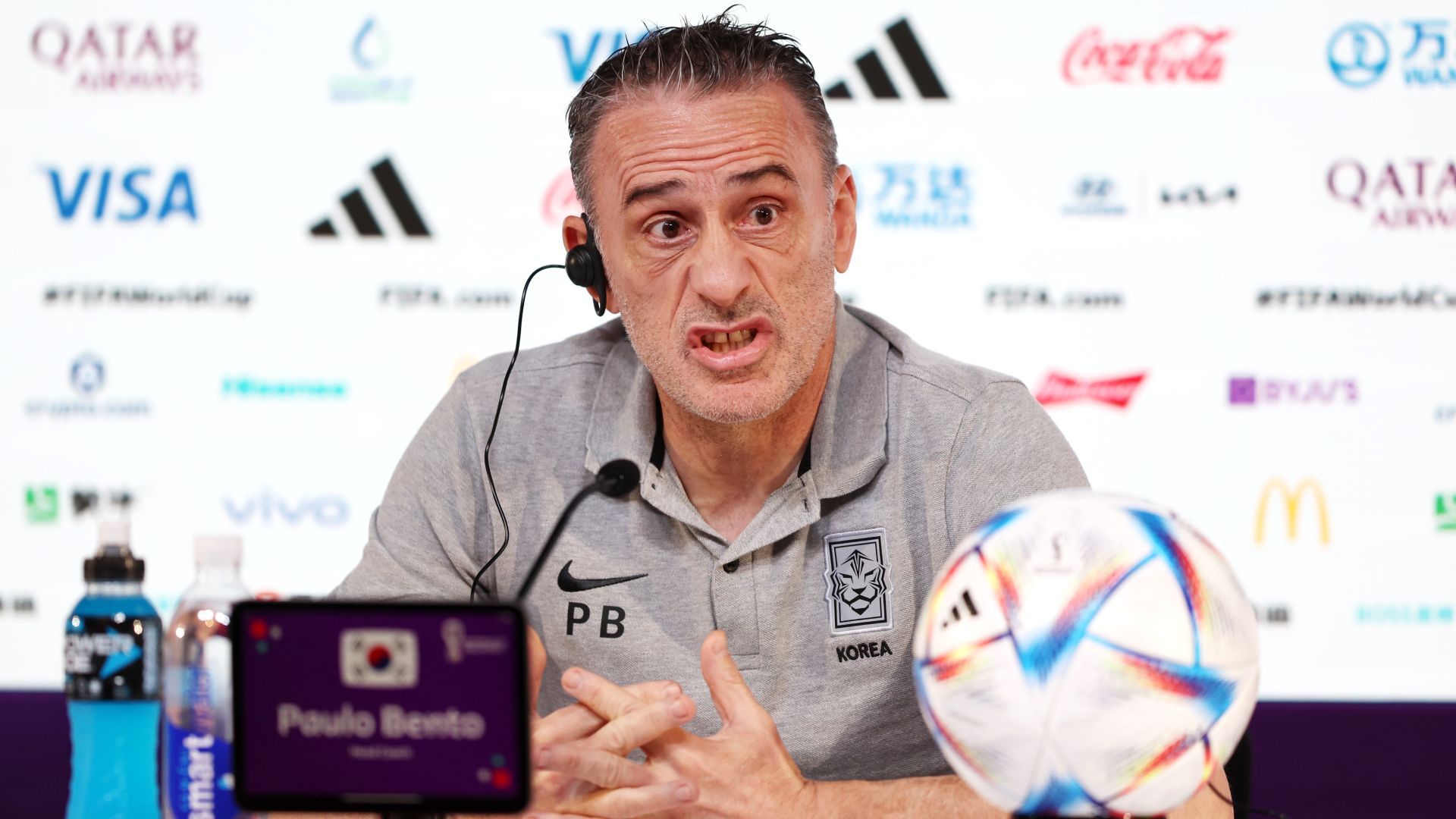 Paulo Bento Sélectionneur Corée du Sud Coupe du monde 2022