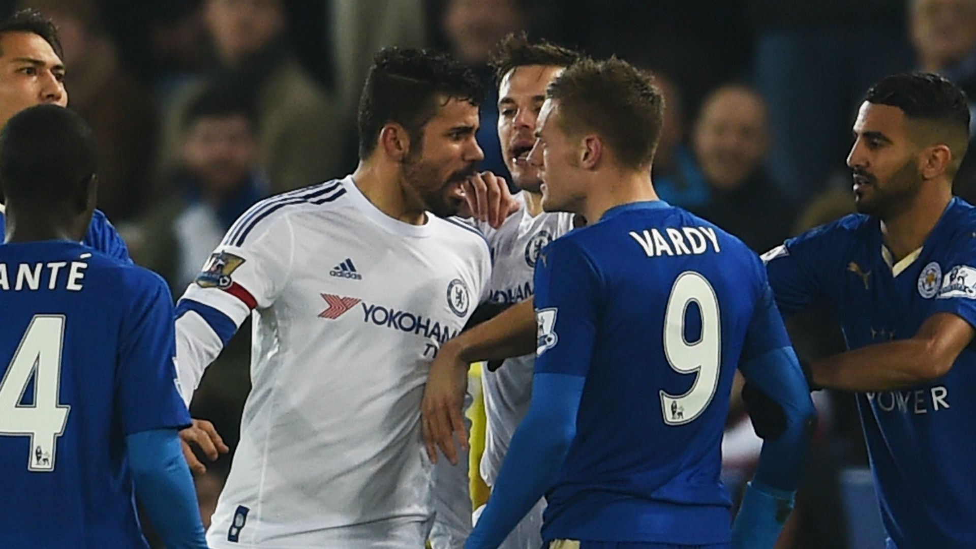 Jamie Vardy Diego Costa