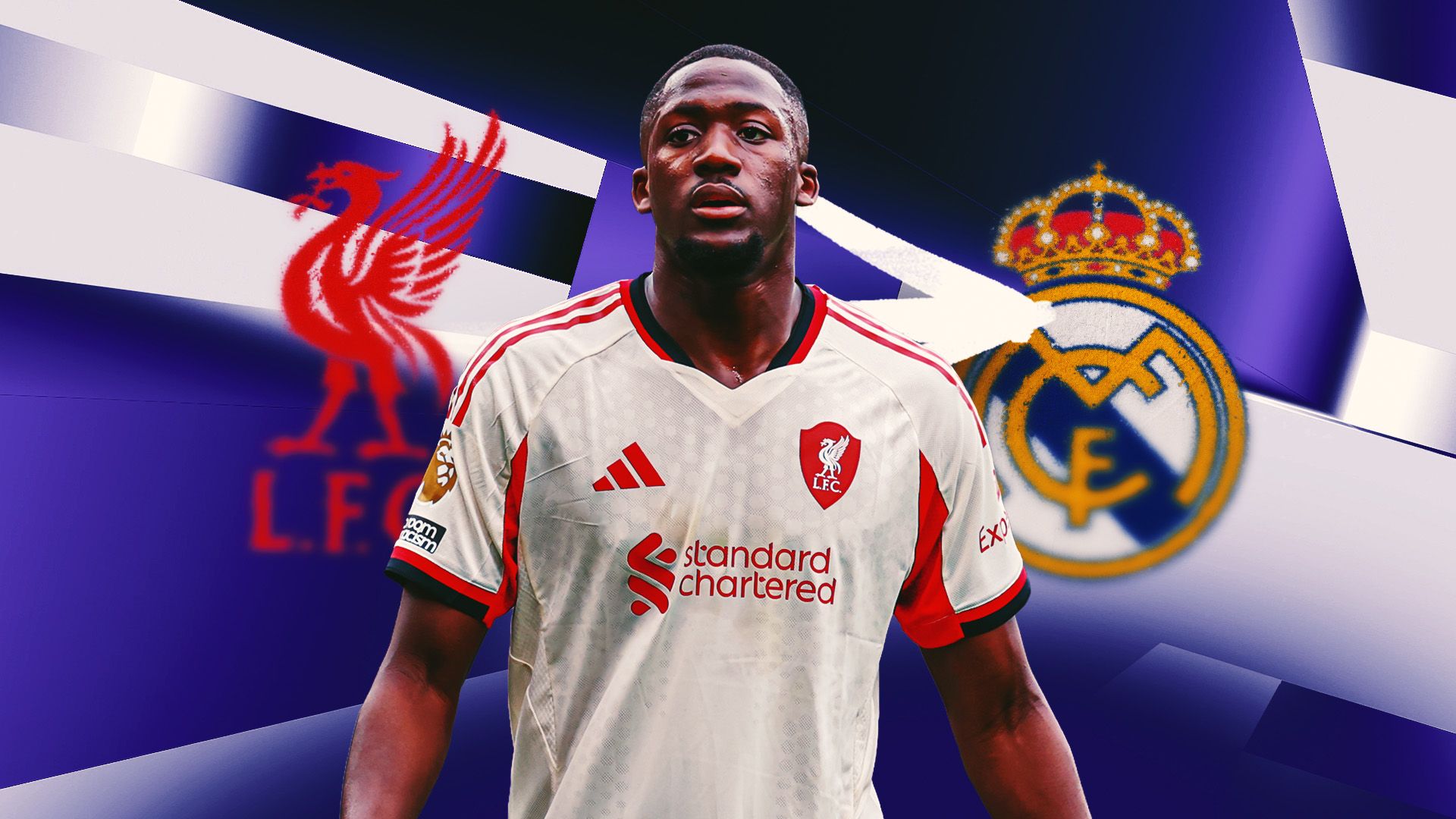 Ibrahima Konate Real Madrid GFX