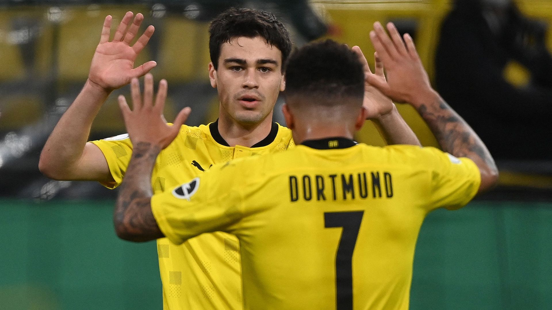 Gio Reyna Jadon Sancho Dortmund 2020-21
