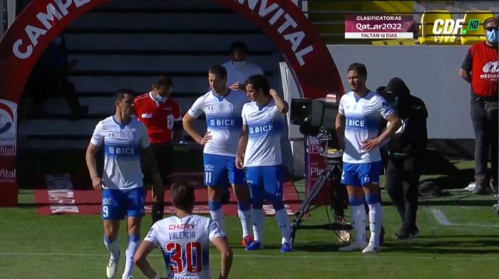 Universidad Católica Everton cambios