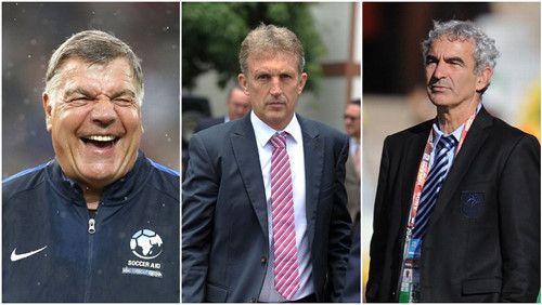 San Allardyce, Albert Roca, Raymond Domenech