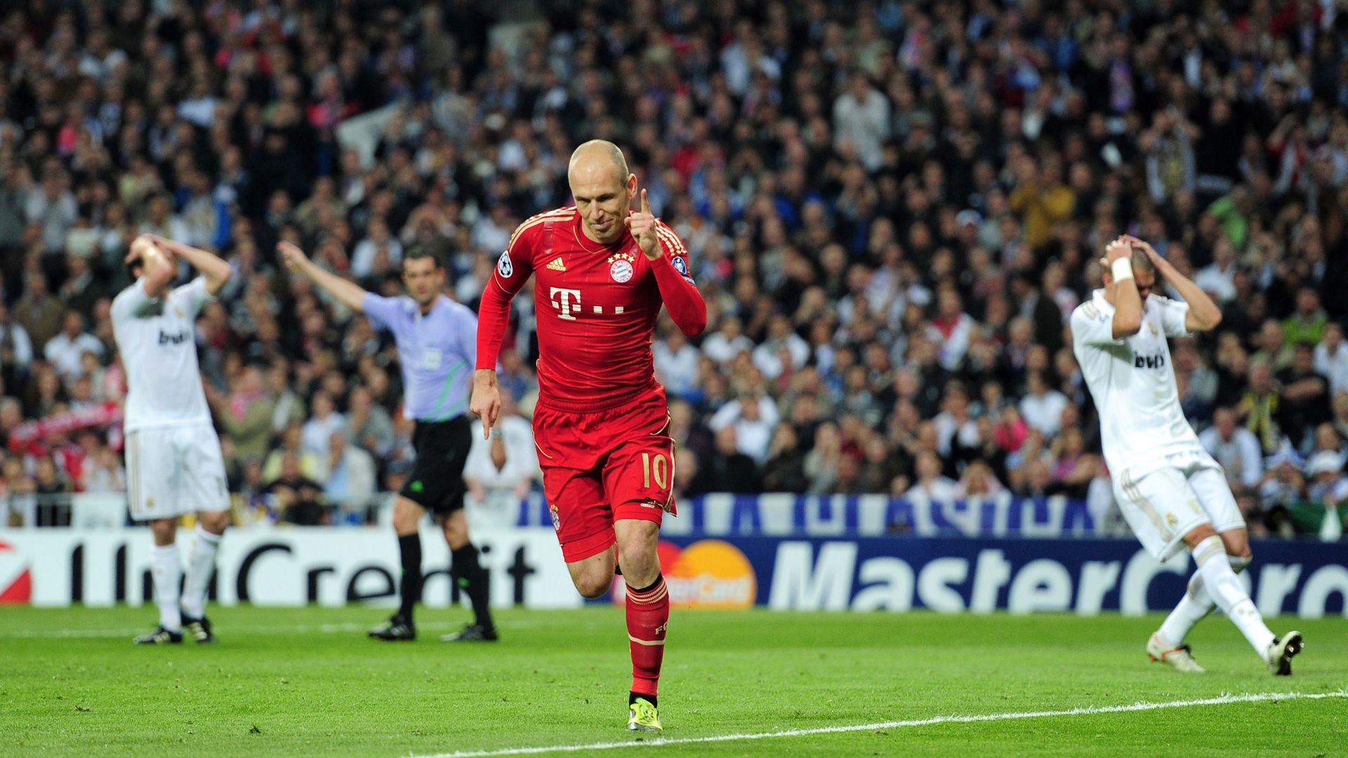 Arjen Robben FC Bayern Champions League Real Madrid 2012
