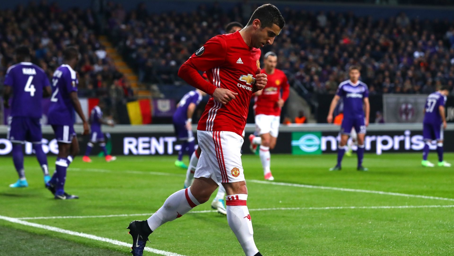 Henrikh Mkhitaryan Manchester United Anderlecht
