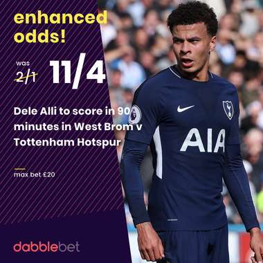 Alli boost WBA graphic