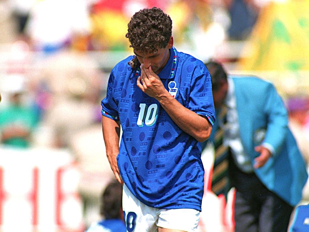 Roberto Baggio Italy World Cup 1994