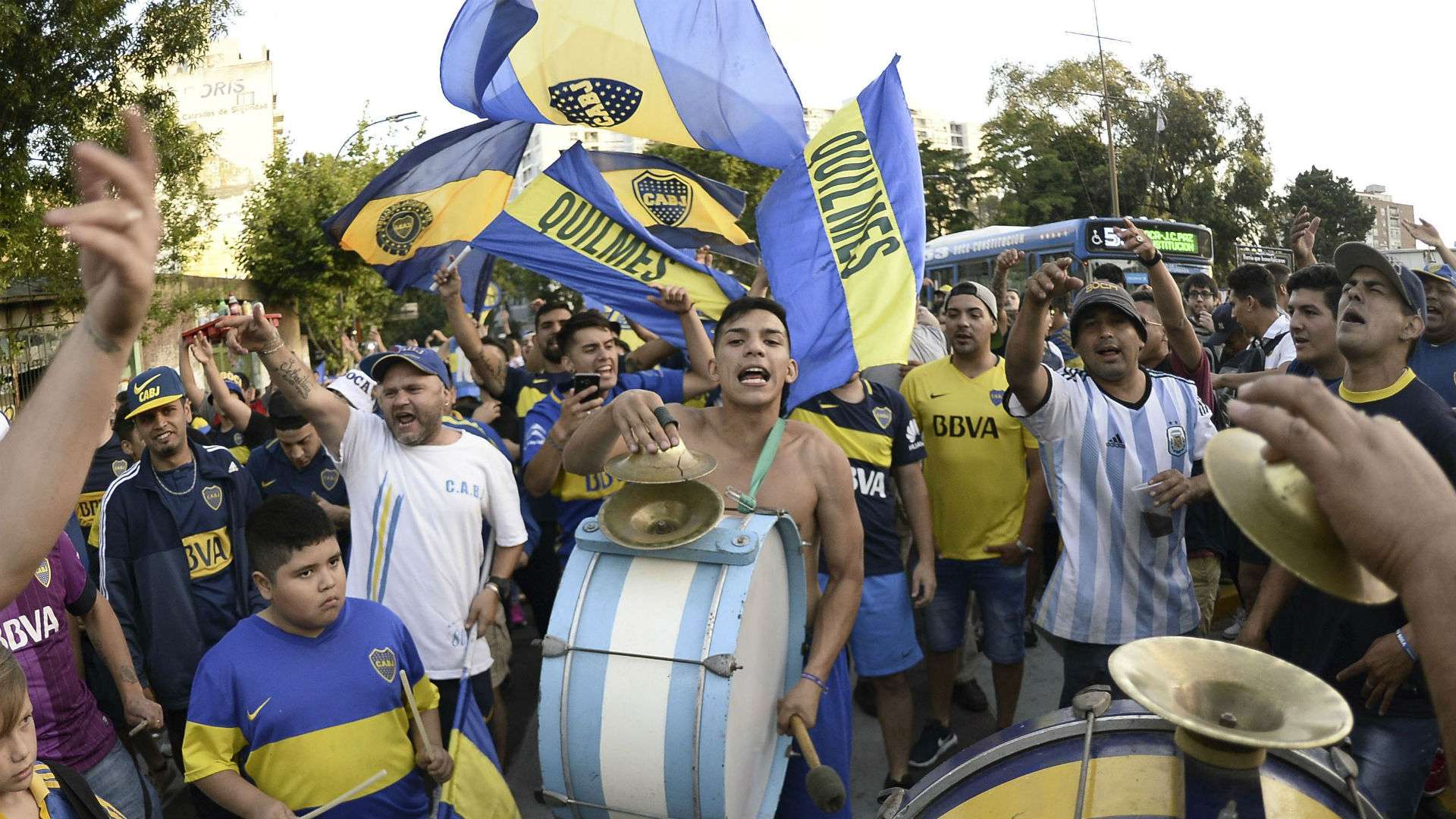 Boca Juniors fans 12042018