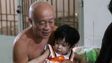 Sài Gòn FC làm từ thiện mùa Trung thu 2018