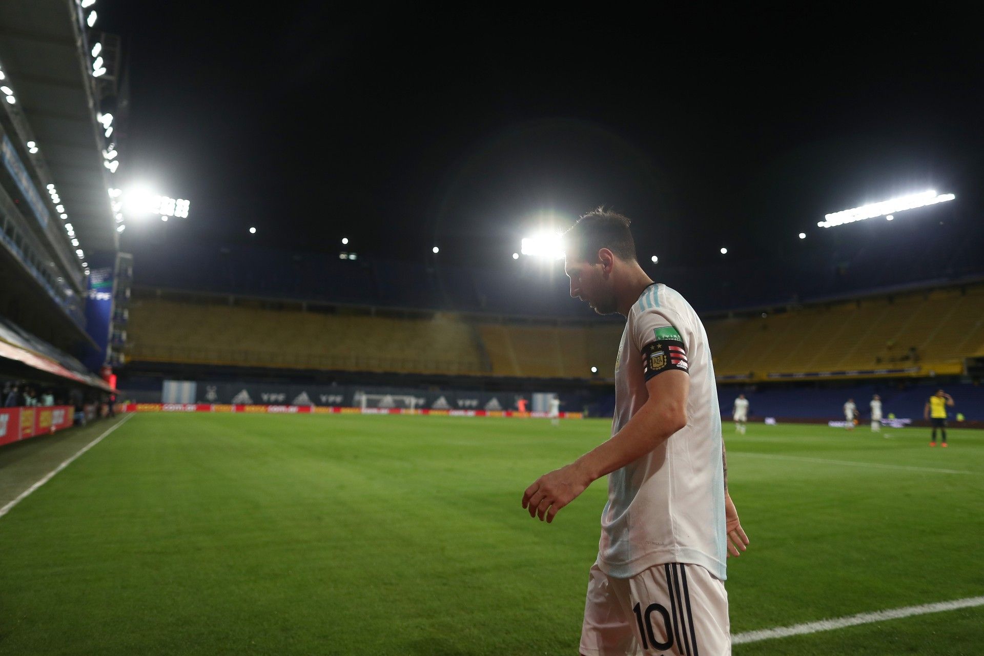 Lionel Messi Bombonera Argentina Ecuador 08102020