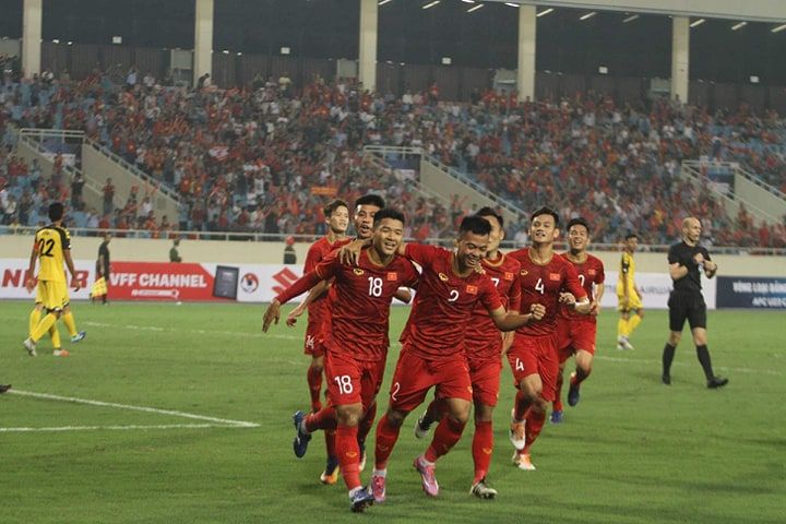Ha Duc Chinh Vietnam U23 vs Brunei U23, AFC U23 Championship qualifiers 2020