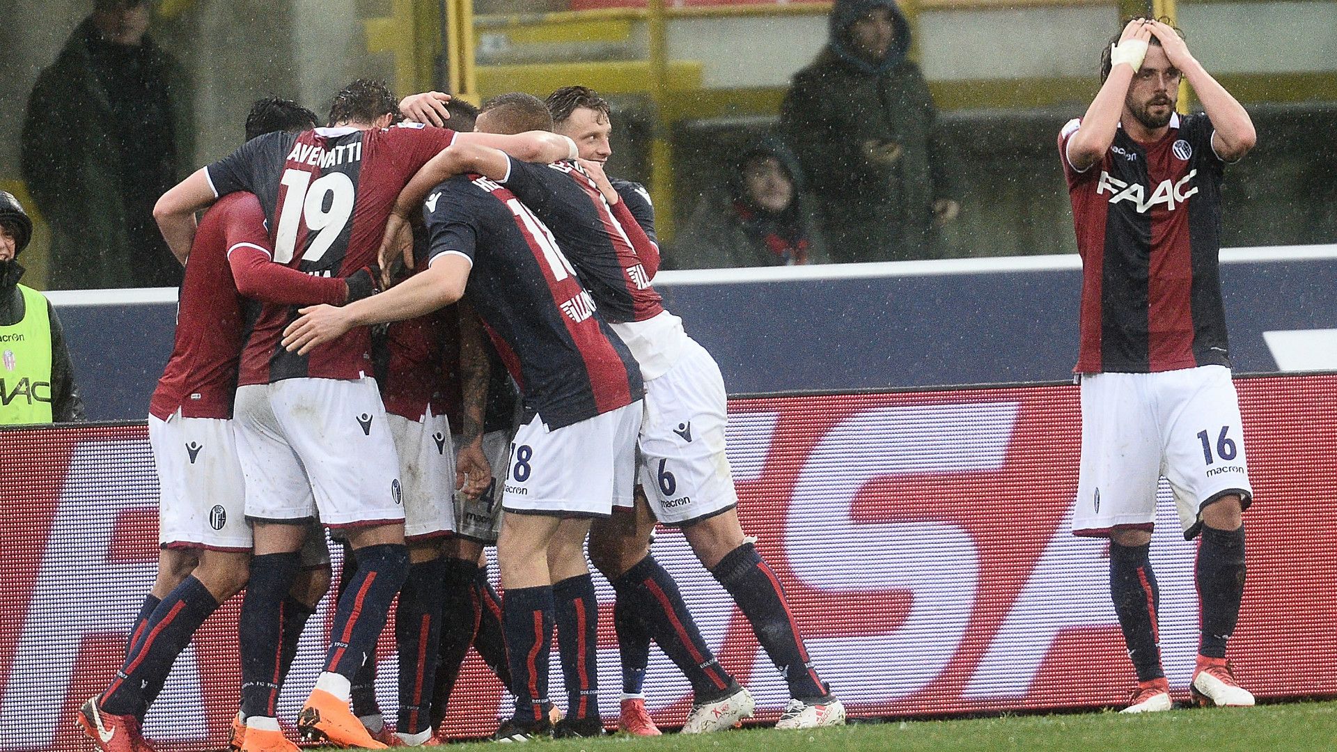 Bologna Sassuolo celeb