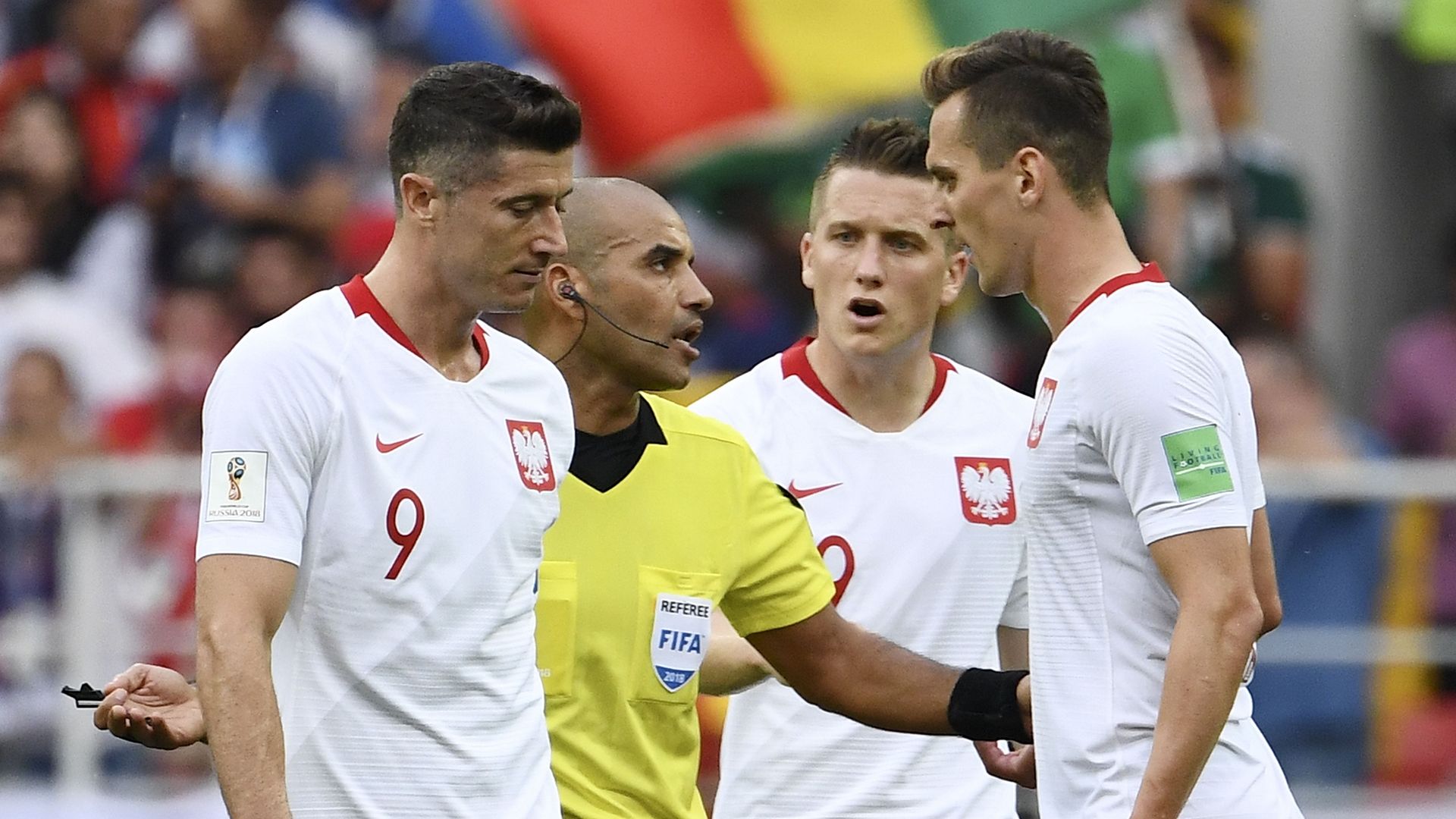 Lewandowski et Milik avec la sélection polonaise