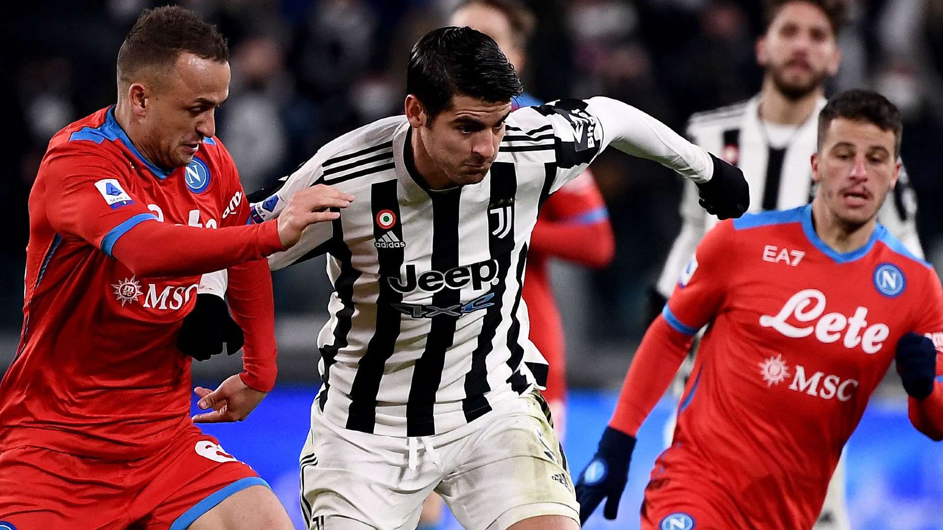 Morata Juventus Napoli Serie A