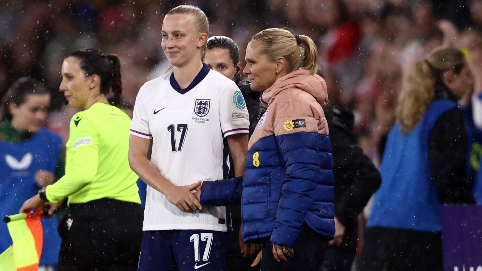 Aggie Beever-Jones Sarina Wiegman England Women 2024