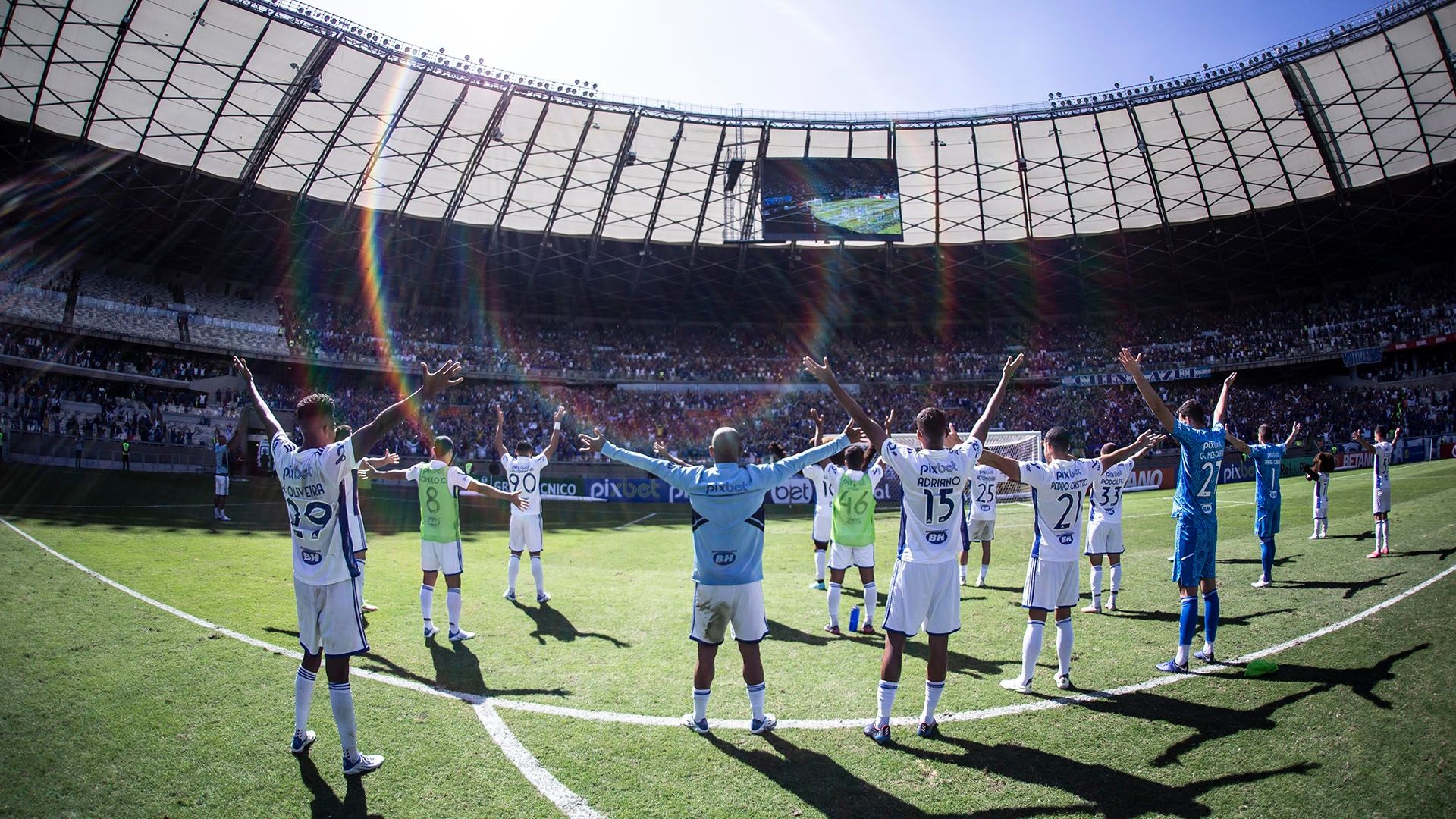 Cruzeiro comemora no Mineirão, Brasileiro Série B, 22052022