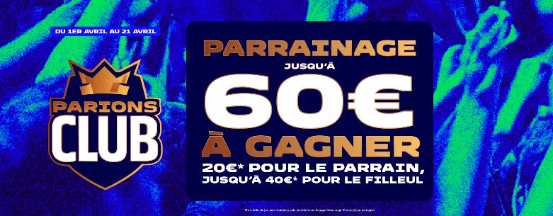 parrainage parions sport