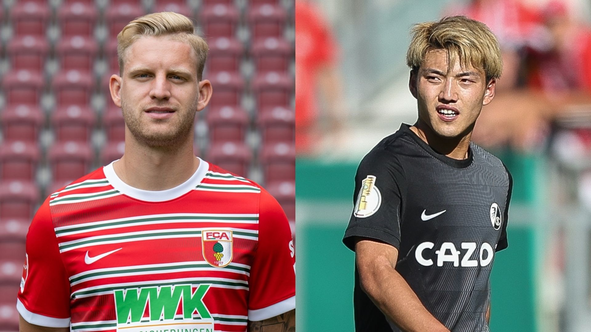 Arne Maier_Augsburg vs Ritsu Doan_Freiburg