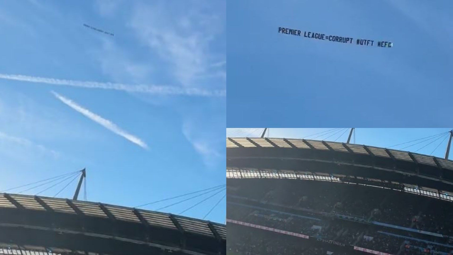 Striscione tifosi Everton