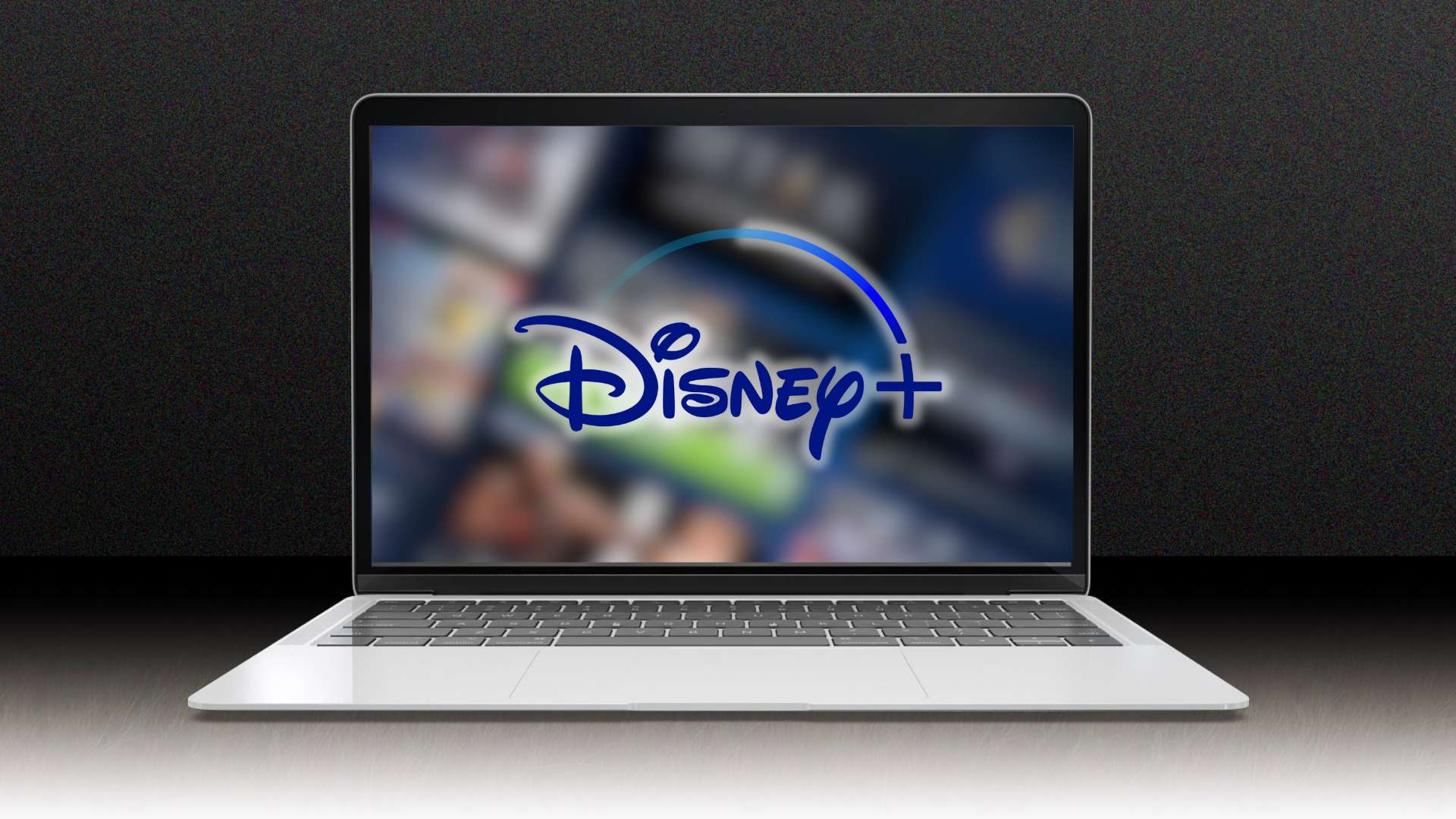 Disney+ laptop