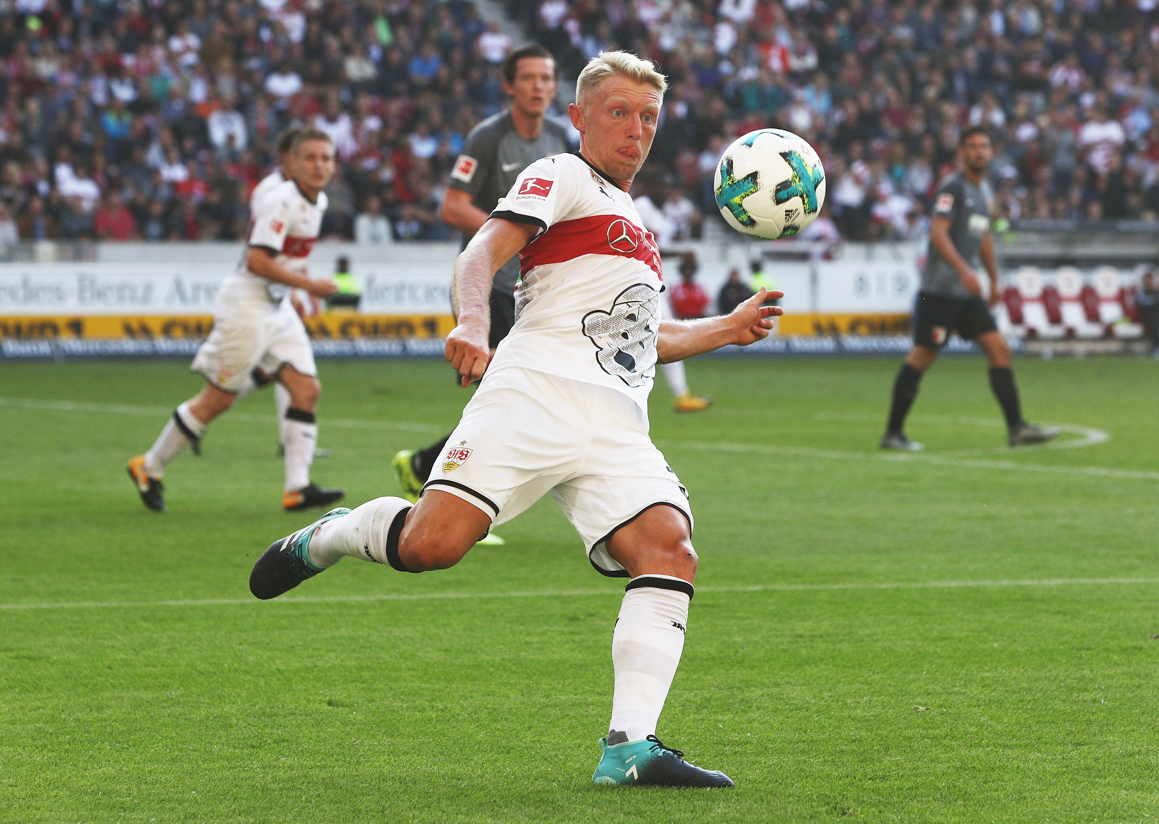 Andreas Beck Augsburg Stuttgart 09/23/17