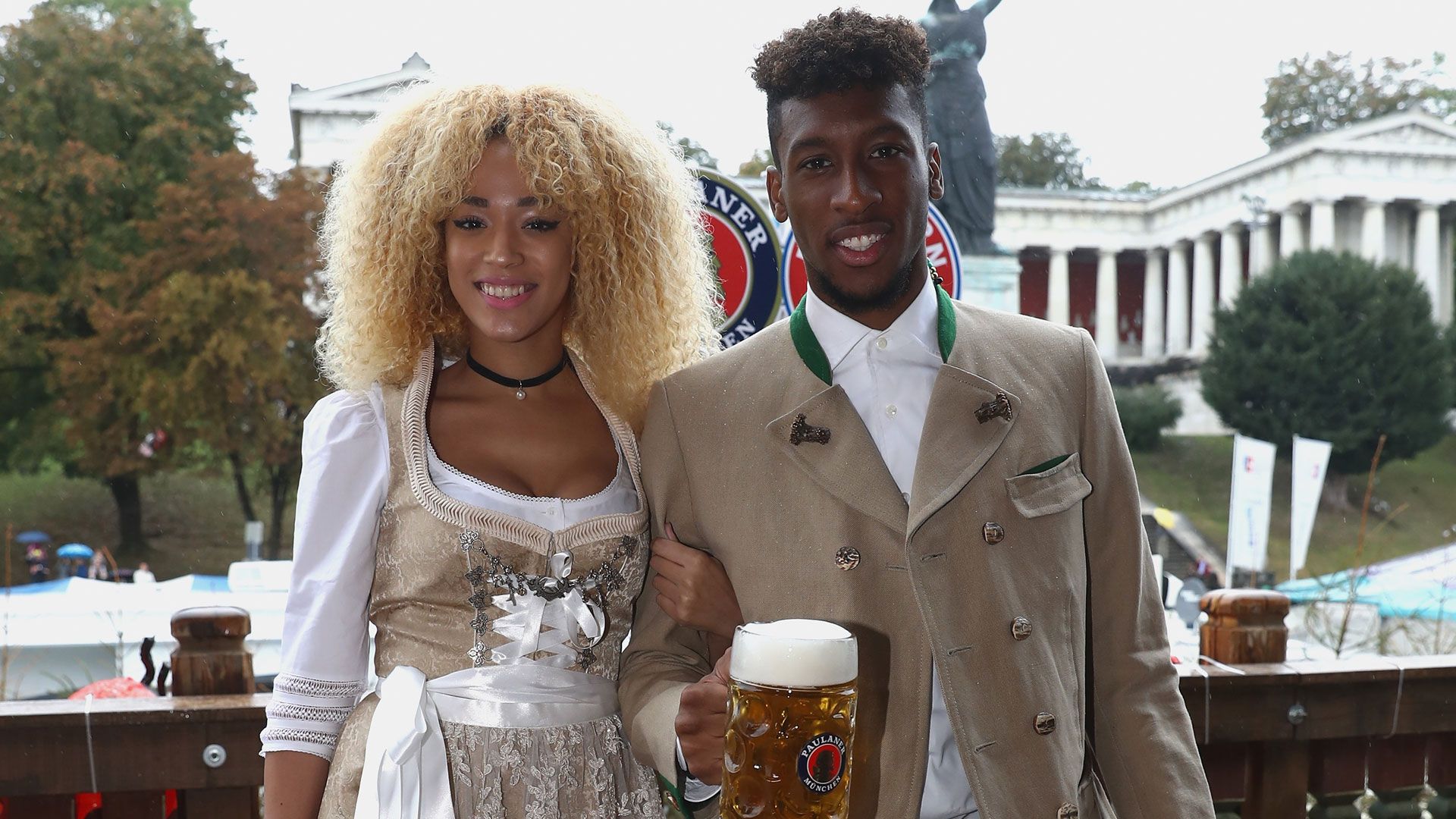 Kingsley Coman Bayern München Oktoberfest Wiesn 2016