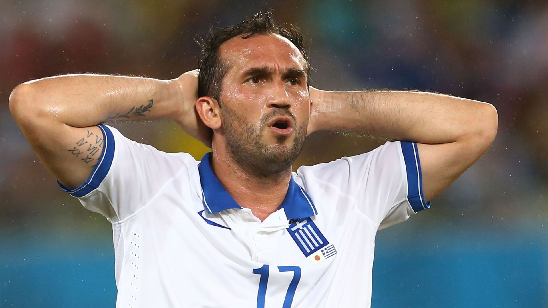 Theofanis Gekas Greece World Cup 2014 19062014