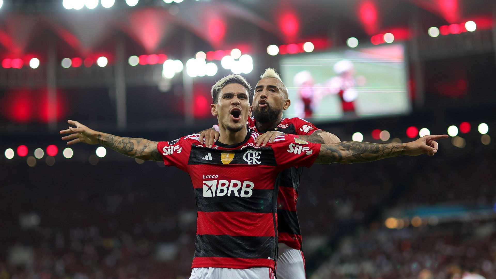 Arturo Vidal Pedro Flamengo