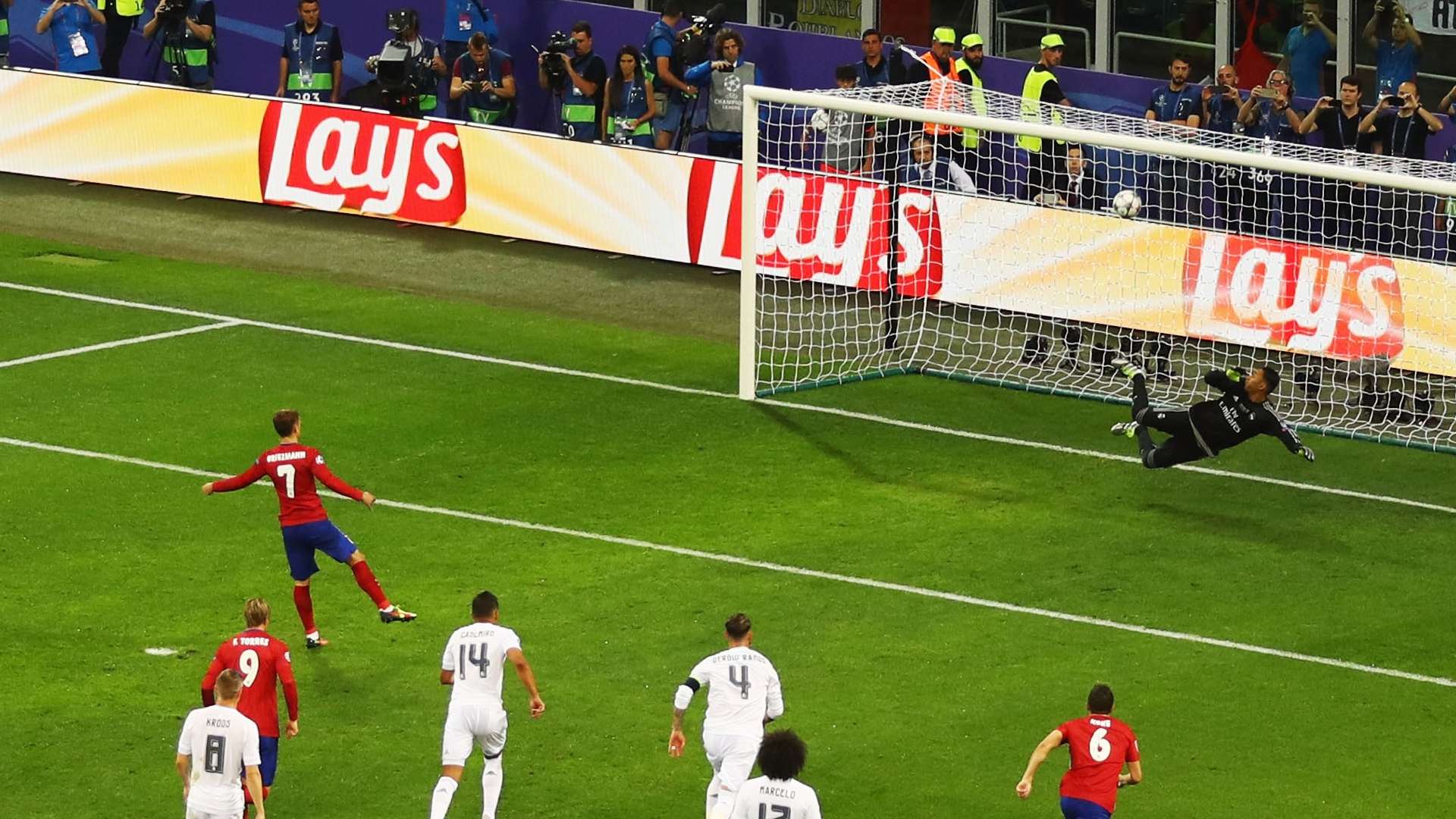 Griezmann, Atlético de Madrid vs. Real Madrid