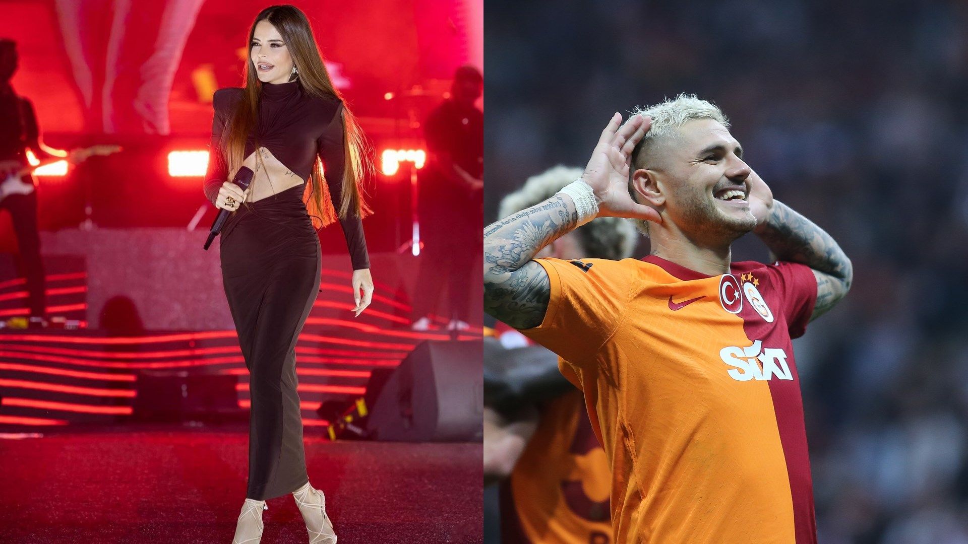 Simge Sagin & Mauro Icardi