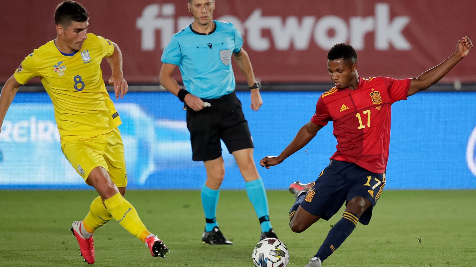 Ansu Fati España Ucrania