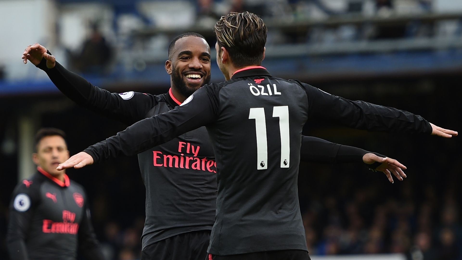 Lacazette, Ozil, Arsenal