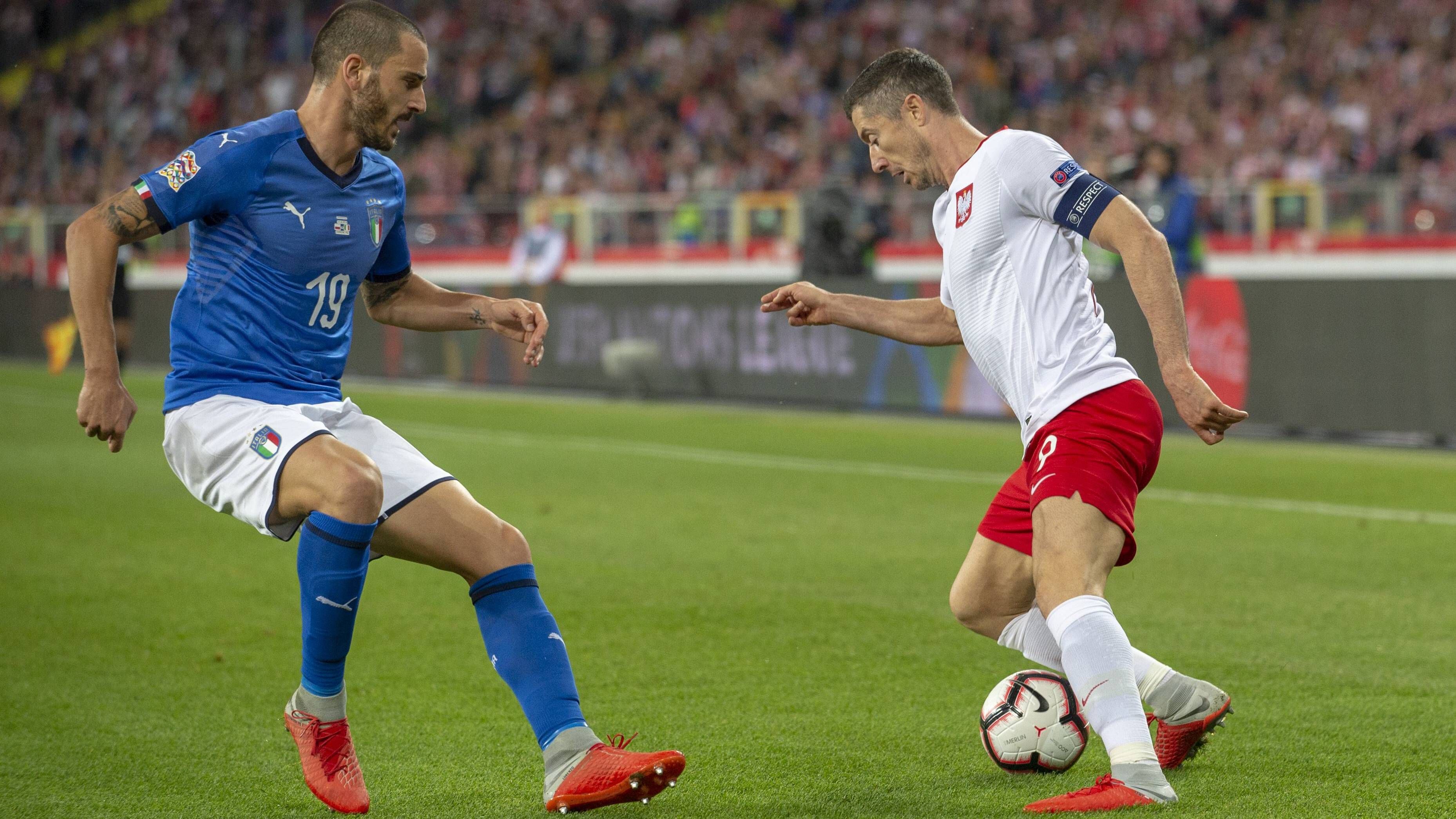 GER ONLY Nations League Italy Poland Lewandowski