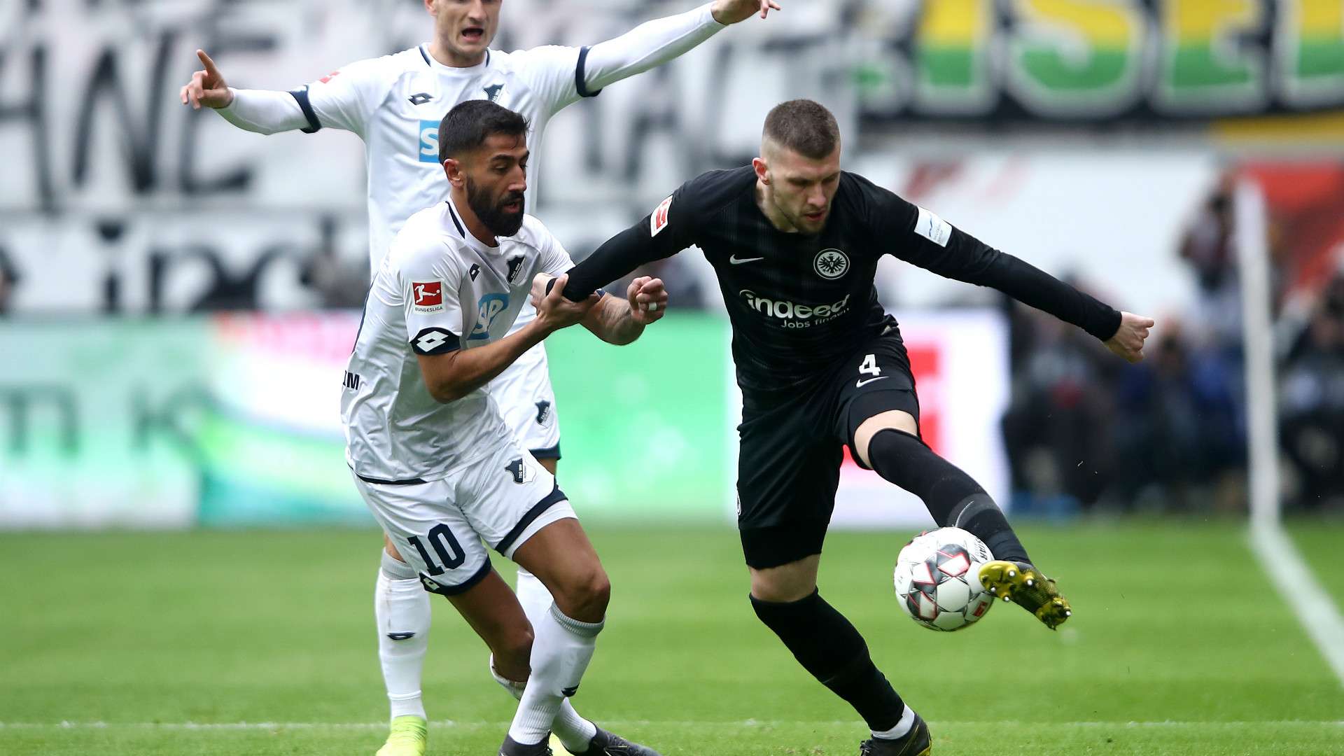 KEREM DEMIRBAY HOFFENHEIM ANTE REBIC EINTRACHT FRANKFURT GERMAN BUNDESLIGA 02032019