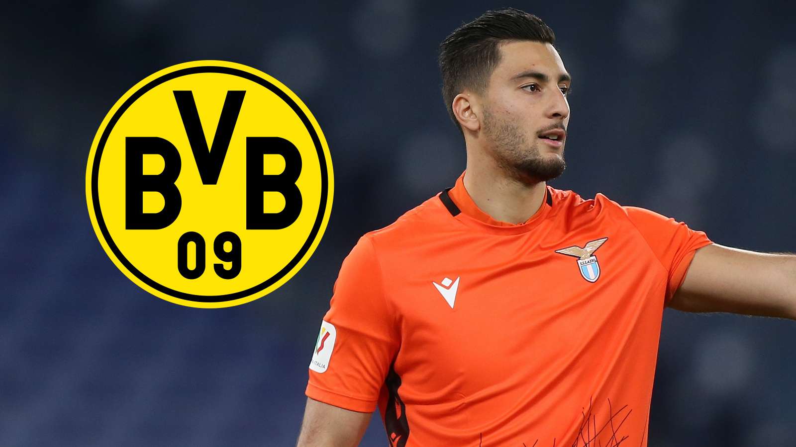 GFX Strakosha Lazio Borussia Dortmund BVB
