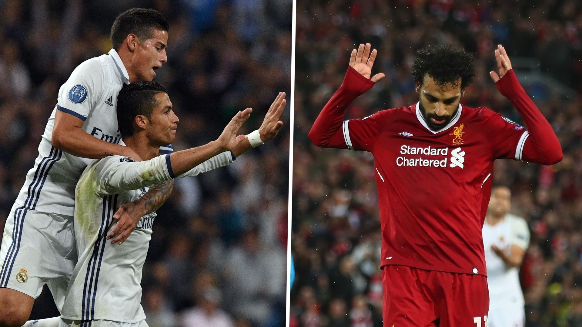 Cristiano Ronaldo Mohamed Salah Champions League