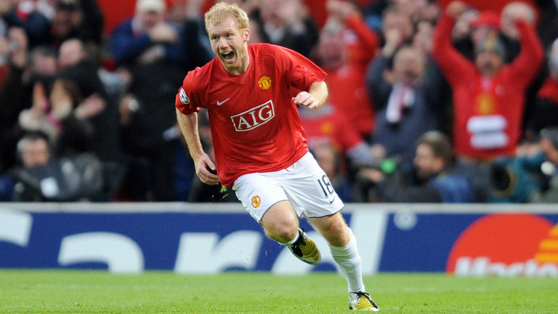 Paul Scholes Manchester United 2009
