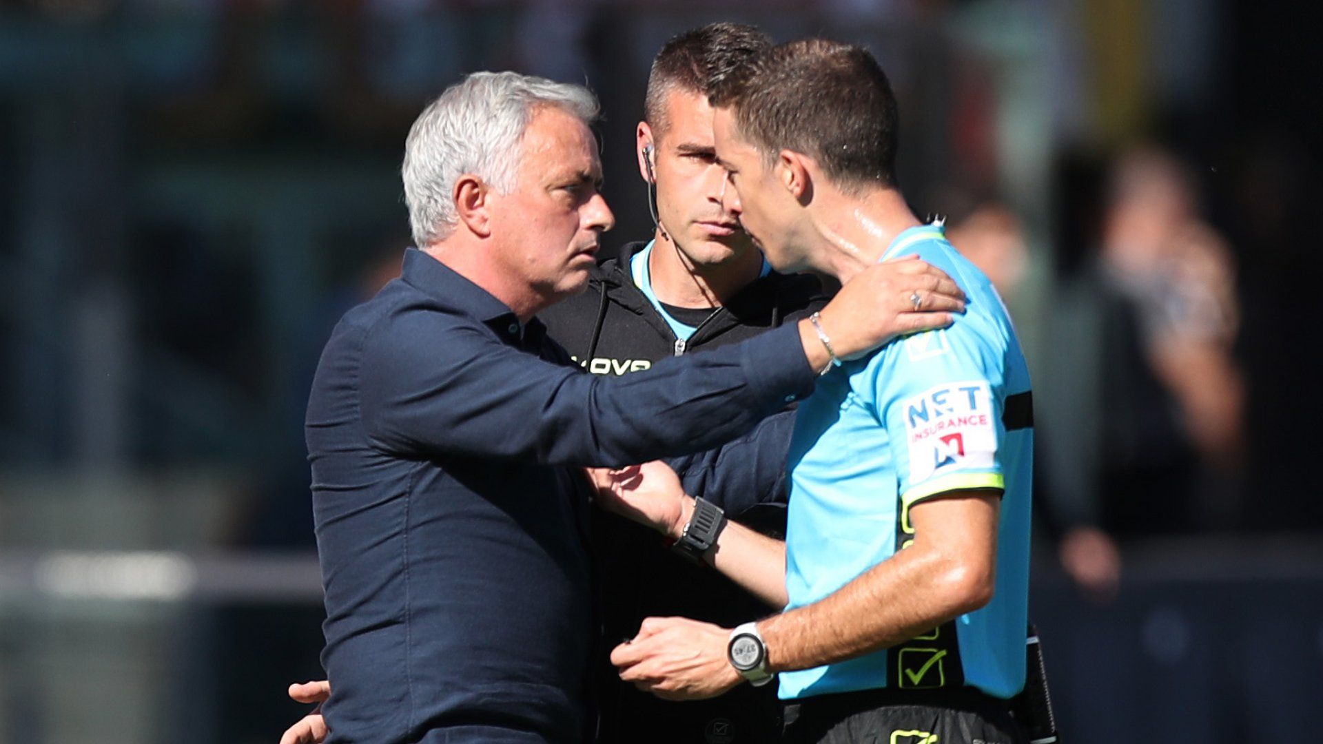 Jose Mourinho Roma Monza 2023-24