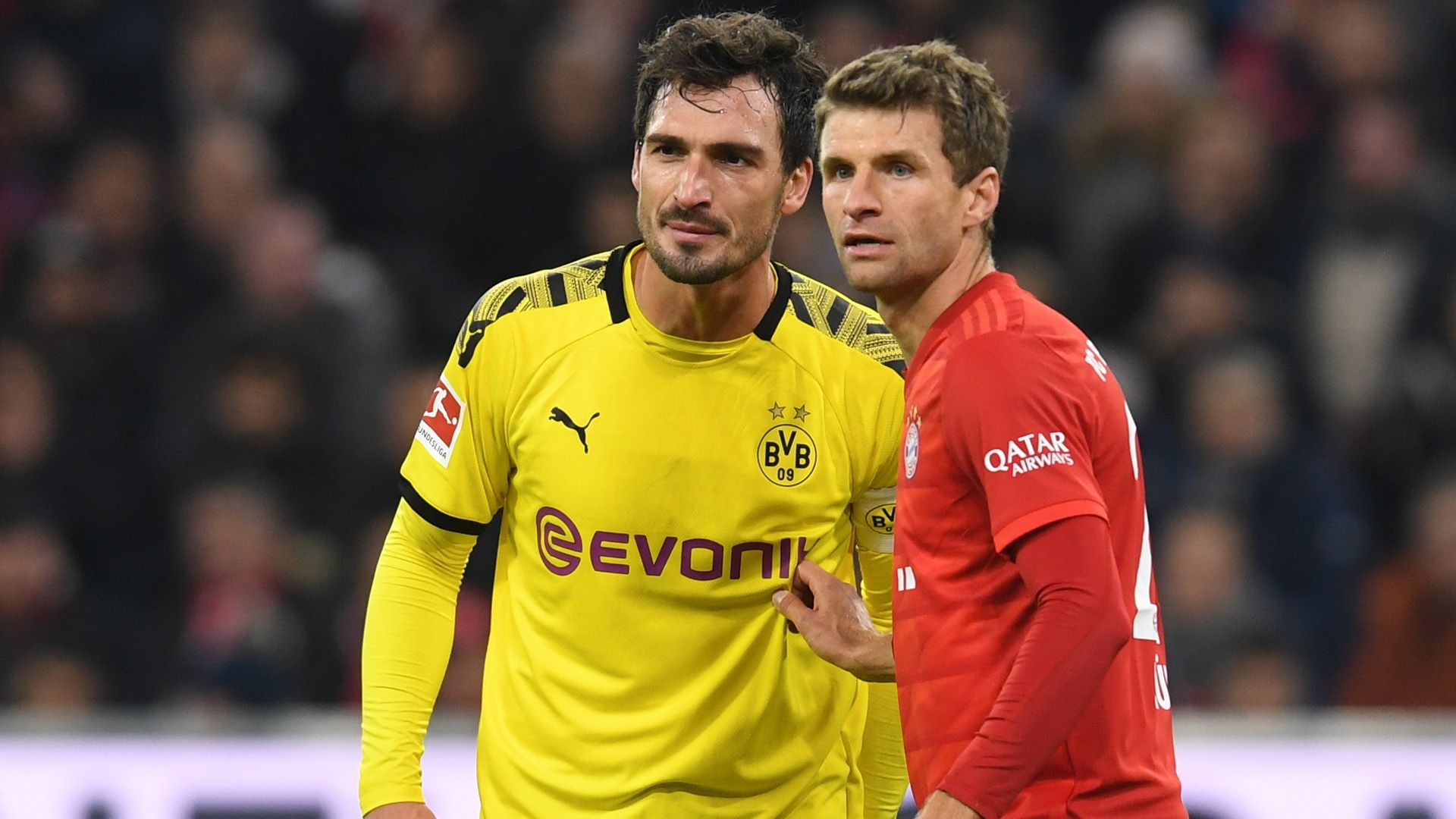 Thomas Müller Mats Hummels 09112019