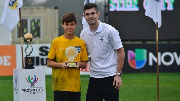 Diego Kochen Christian Pulisic 2017 Prospects Cup - GOAL EN US ONLY