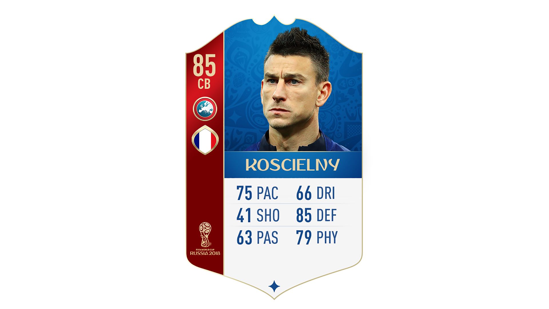 FIFA 18 World Cup France Koscielny