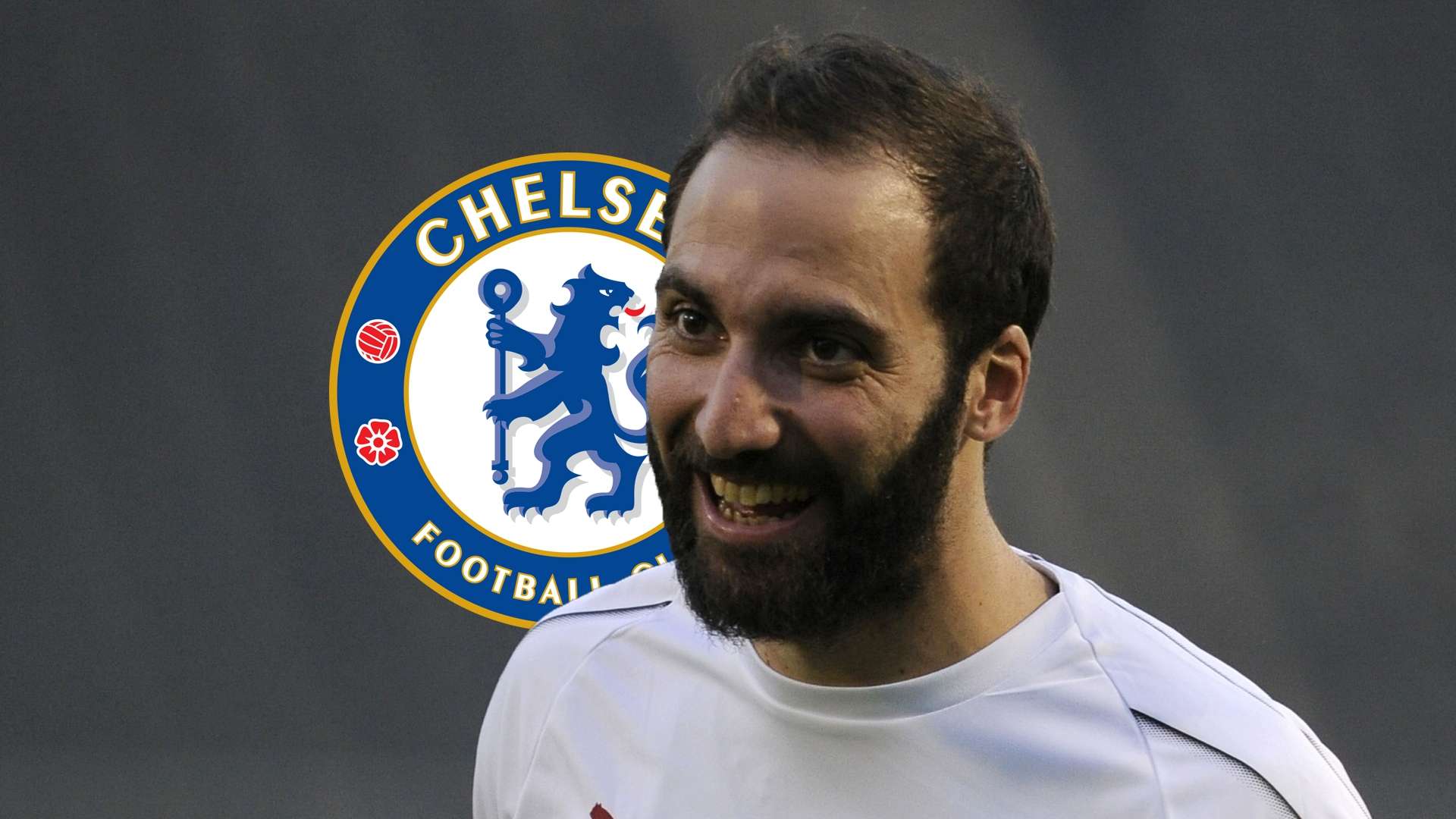 Gonzalo Higuain, Chelsea logo