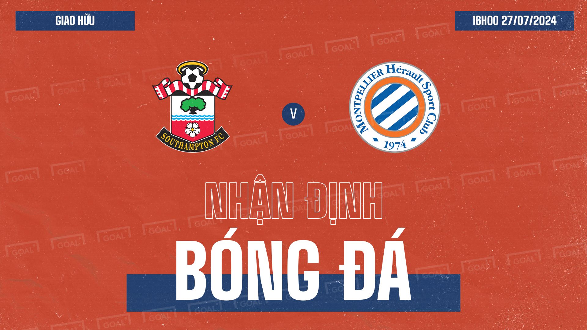 Southampton vs Montpellier HSC Club Friendlies GFX