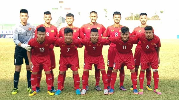 U16 Việt Nam U16 Timor Leste Giải U16 Đông Nam Á 2018