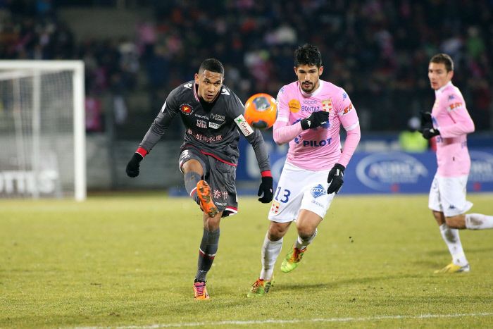 Evian striker Tulio De Melo