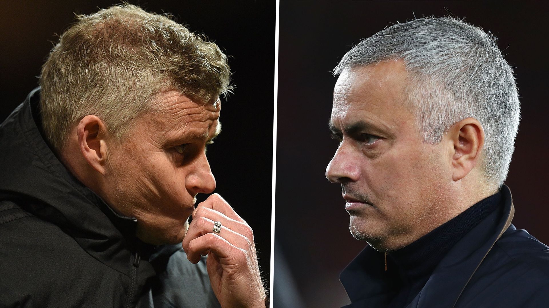 Ole Gunnar Solskjaer Jose Mourinho