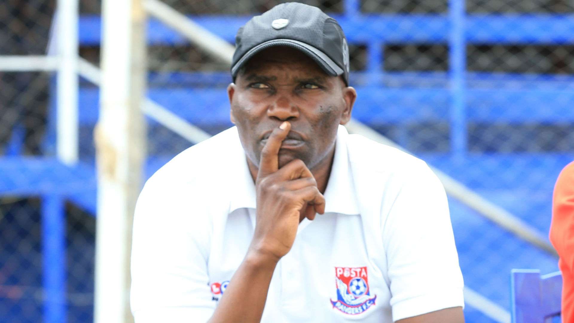 SAMMY PAMZO Omollo coach of Posta Rangers.