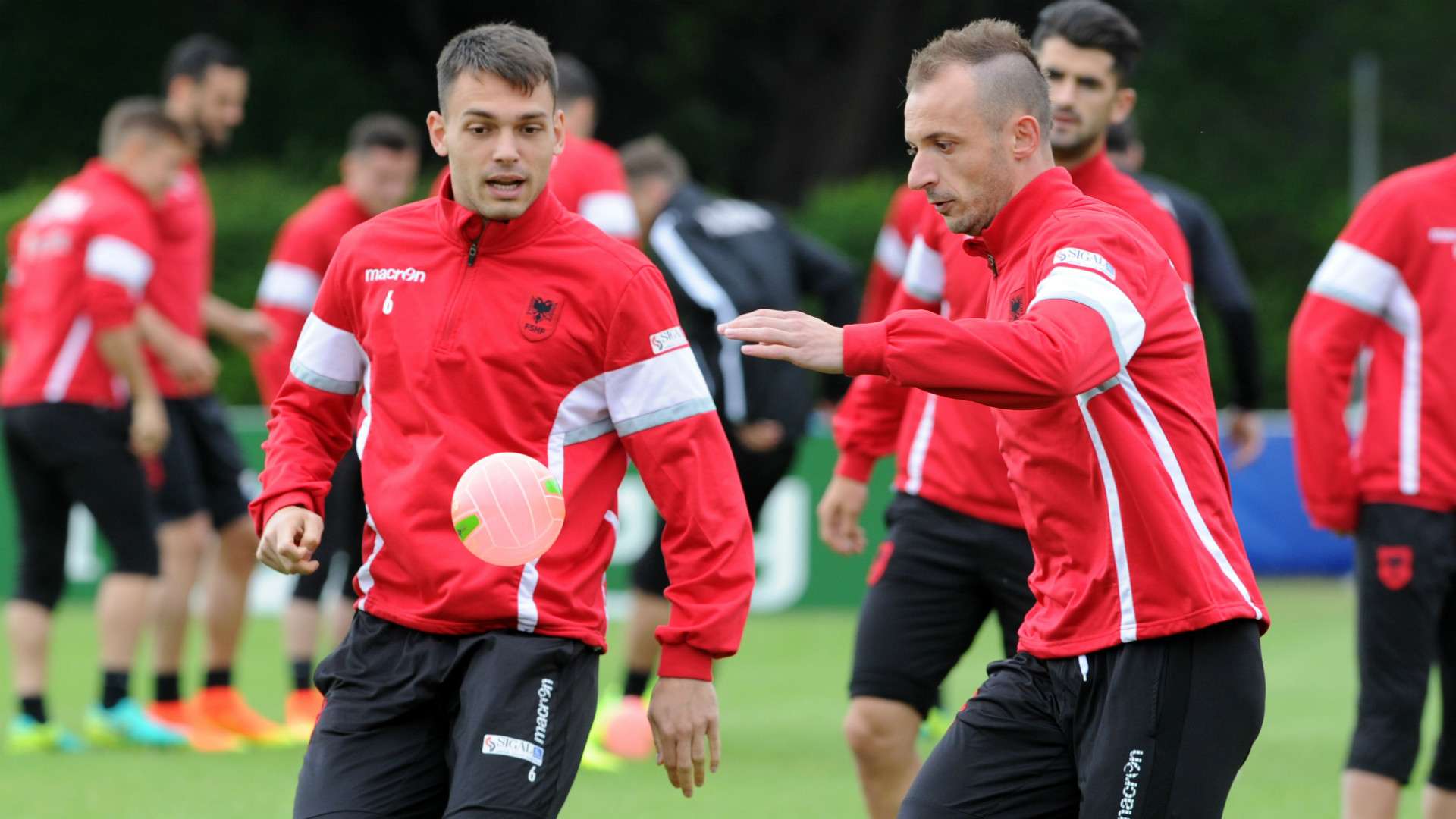 Albania training Euro 2016